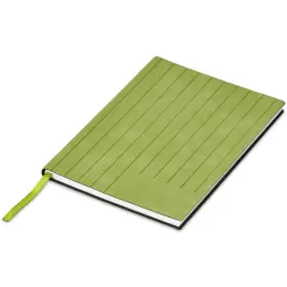 Altitude Pinstripe A5 Soft Cover Notebook Lime