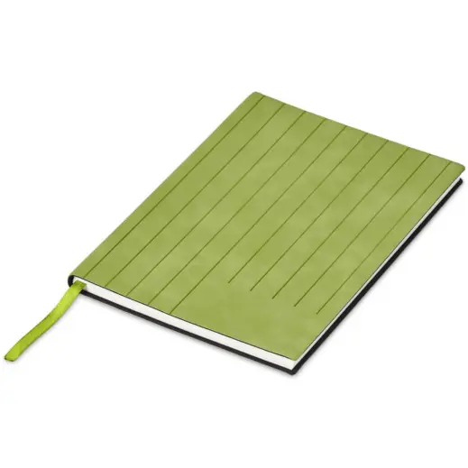 Altitude Pinstripe A5 Soft Cover Notebook Lime