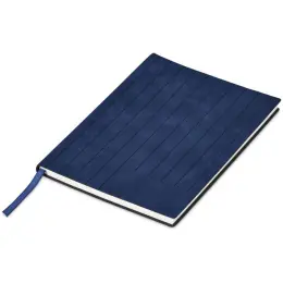 Altitude Pinstripe A5 Soft Cover Notebook Navy