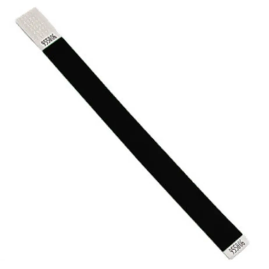 Tyvek Wristband Black