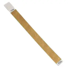 Tyvek Wristband Gold