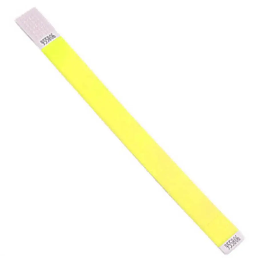 Tyvek Wristband Neon Yellow