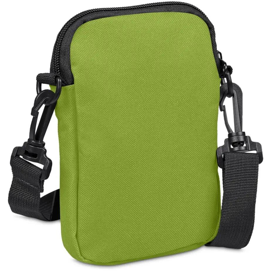 Altitude Urban Lite Crossbody Bag Lime Back