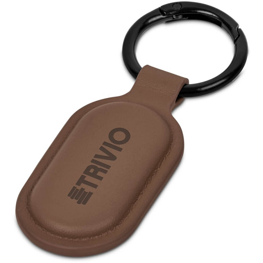 Alex Varga Columbus Global Finder Keyholder Tan Branded