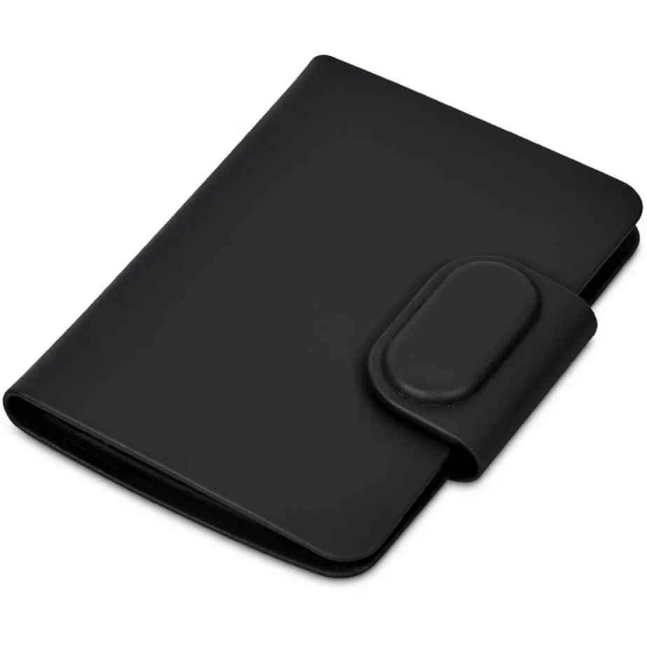 Alex Varga Columbus Global Finder Passport Cover Black Closed