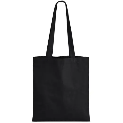 Serendipio Milestone Corduroy & Cotton Shopper Black