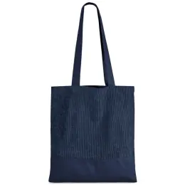 Serendipio Milestone Corduroy & Cotton Shopper Navy