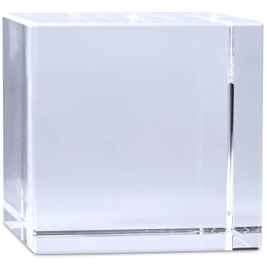 Altitude Crystal Cube Mini Award Unbranded