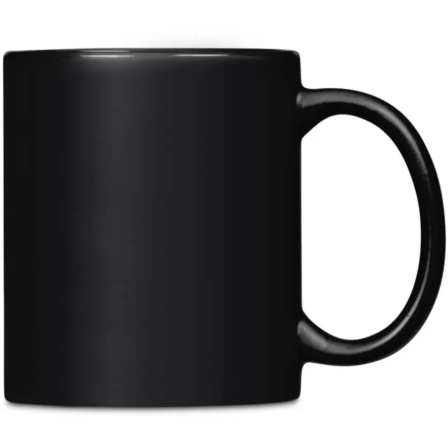 Altitude Moxen Ceramic Coffee Mug Black