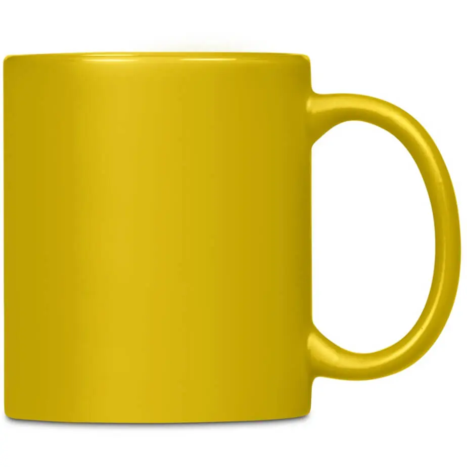 Altitude Moxen Ceramic Coffee Mug Yellow