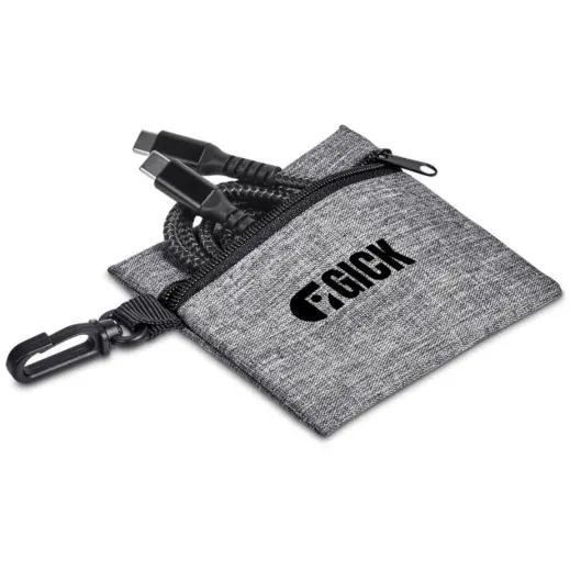 Altitude Nexlo Fast Charge C2C Cable in Pouch Branded Display