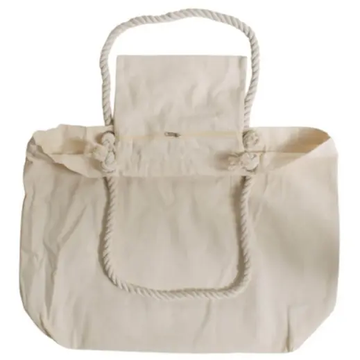 Harbor Rope 280g Tote Bag Natural Open