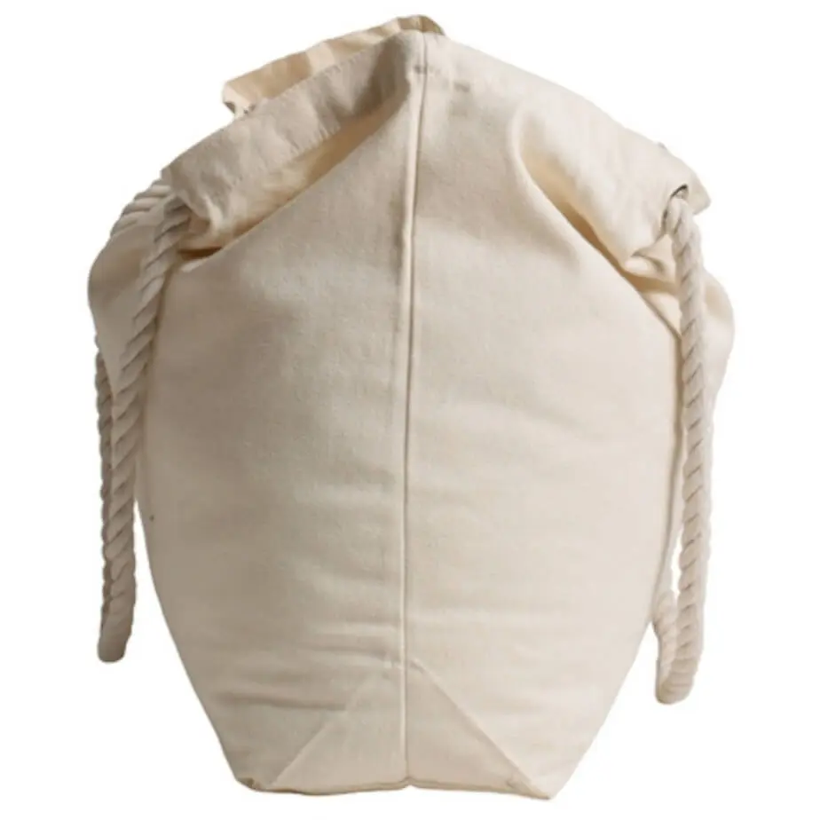 Harbor Rope 280g Tote Bag Natural Side