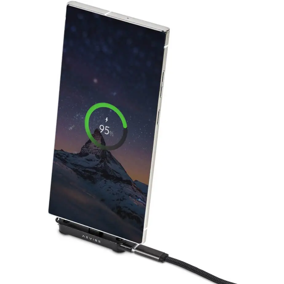 Swiss Cougar Mostar Fast Charge Cable & Type-C Phone Stand Display Phone