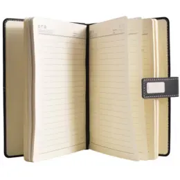 Executive Notebook, Flask & Pen Set Notebook Open