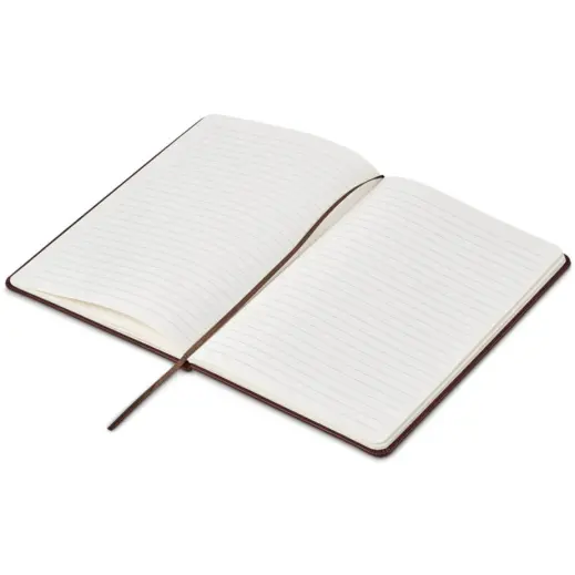 Altitude Remata A5 Hard Cover Notebook Brown Open