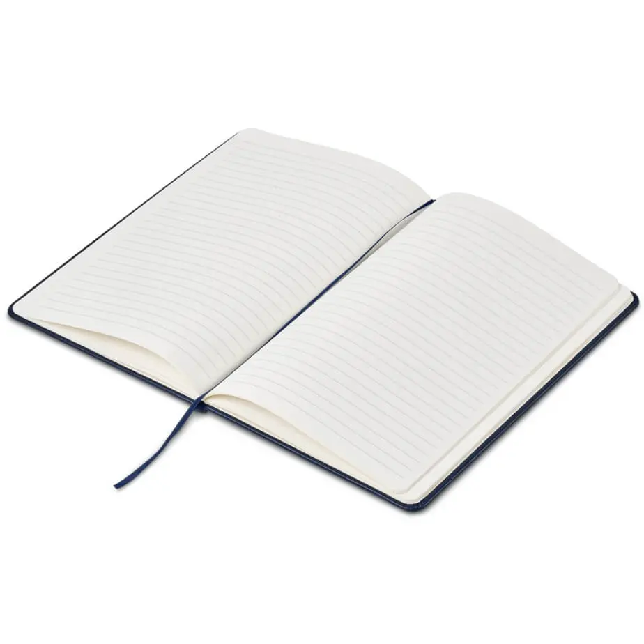 Altitude Remata A5 Hard Cover Notebook Navy Open