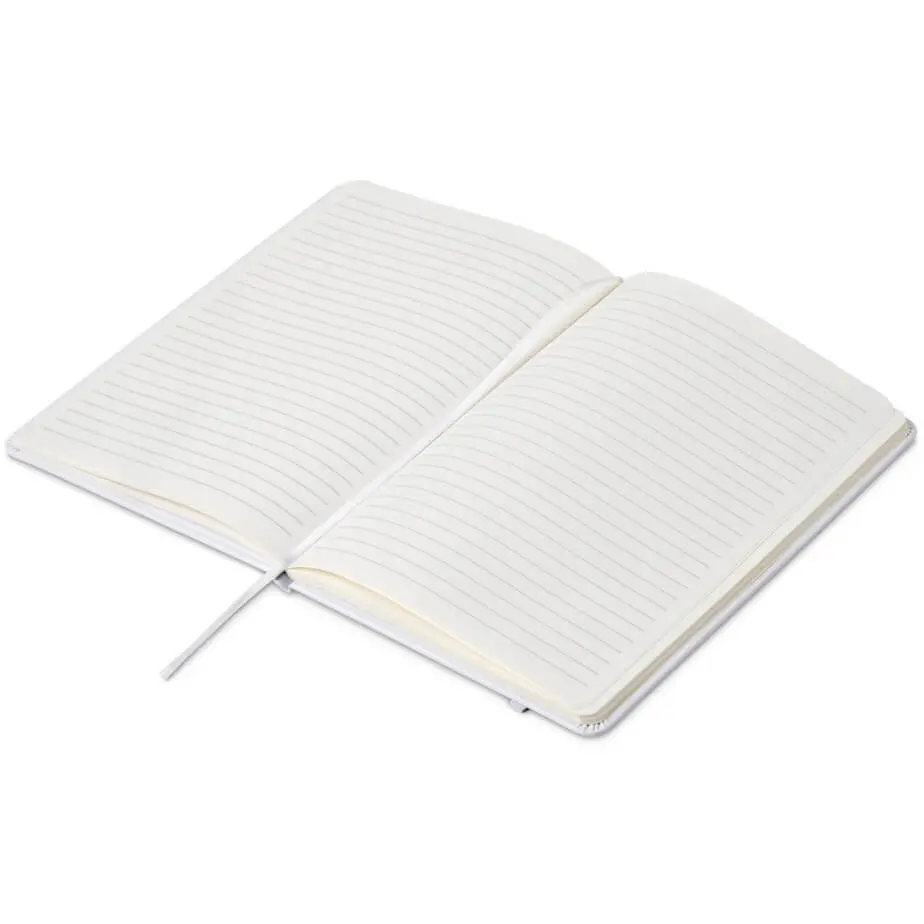 Altitude Remata A5 Hard Cover Notebook Solid White Open