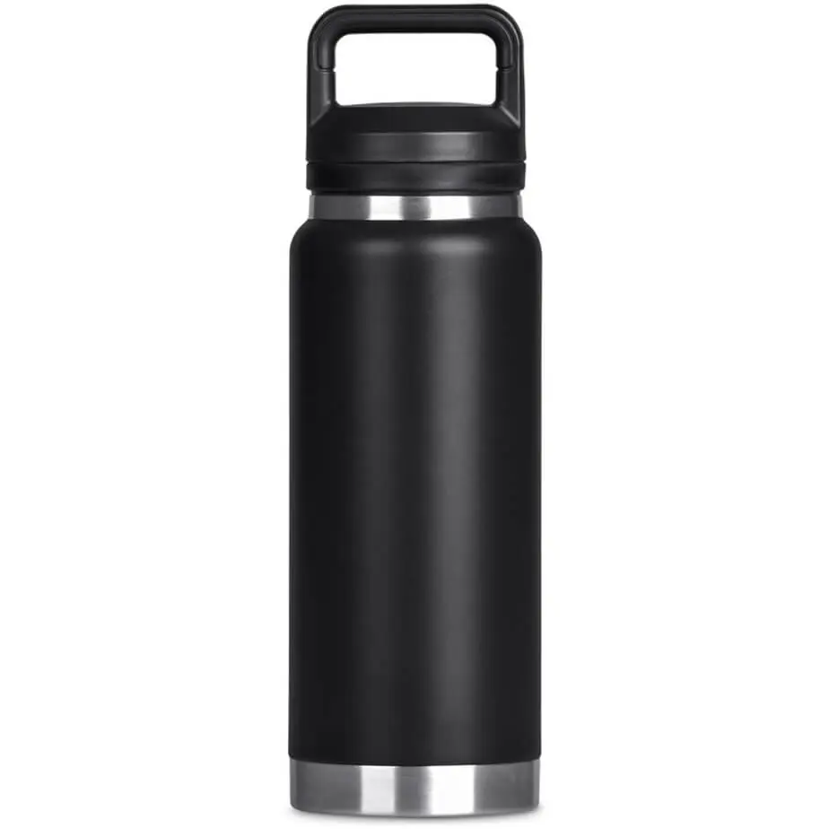 Urban Terrain Namaqua Stainless Steel Vacuum Water Bottle Black Front