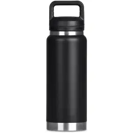 Urban Terrain Namaqua Stainless Steel Vacuum Water Bottle Black Front