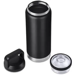 Urban Terrain Namaqua Stainless Steel Vacuum Water Bottle Black Open Display