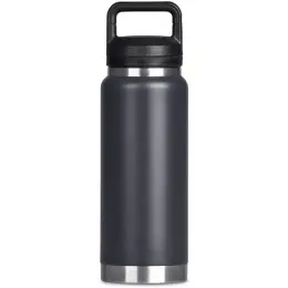 Urban Terrain Namaqua Stainless Steel Vacuum Water Bottle Dark Grey Front