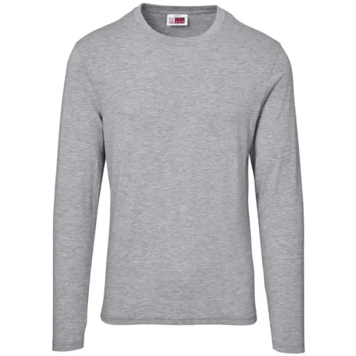 Mens Long Sleeve Arizona T-Shirt Grey
