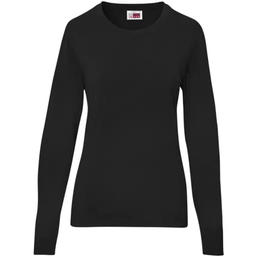 Ladies Long Sleeve Arizona T-Shirt Black