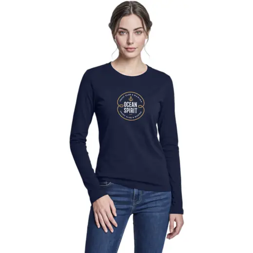 Ladies Long Sleeve Arizona T-Shirt Model