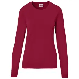 Ladies Long Sleeve Arizona T-Shirt Red