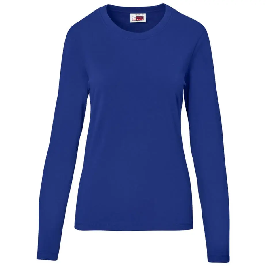 Ladies Long Sleeve Arizona T-Shirt Royal Blue