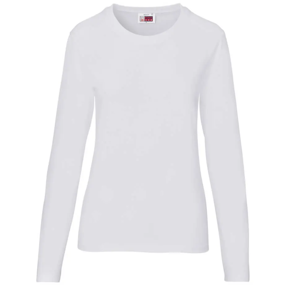 Ladies Long Sleeve Arizona T-Shirt White