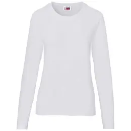 Ladies Long Sleeve Arizona T-Shirt White