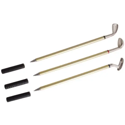 Golf Ballpoint Pen Putting Set Pens