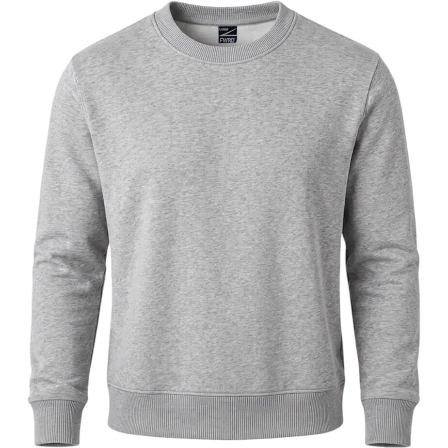 FWRD Prestige Sweater Grey Melange Front