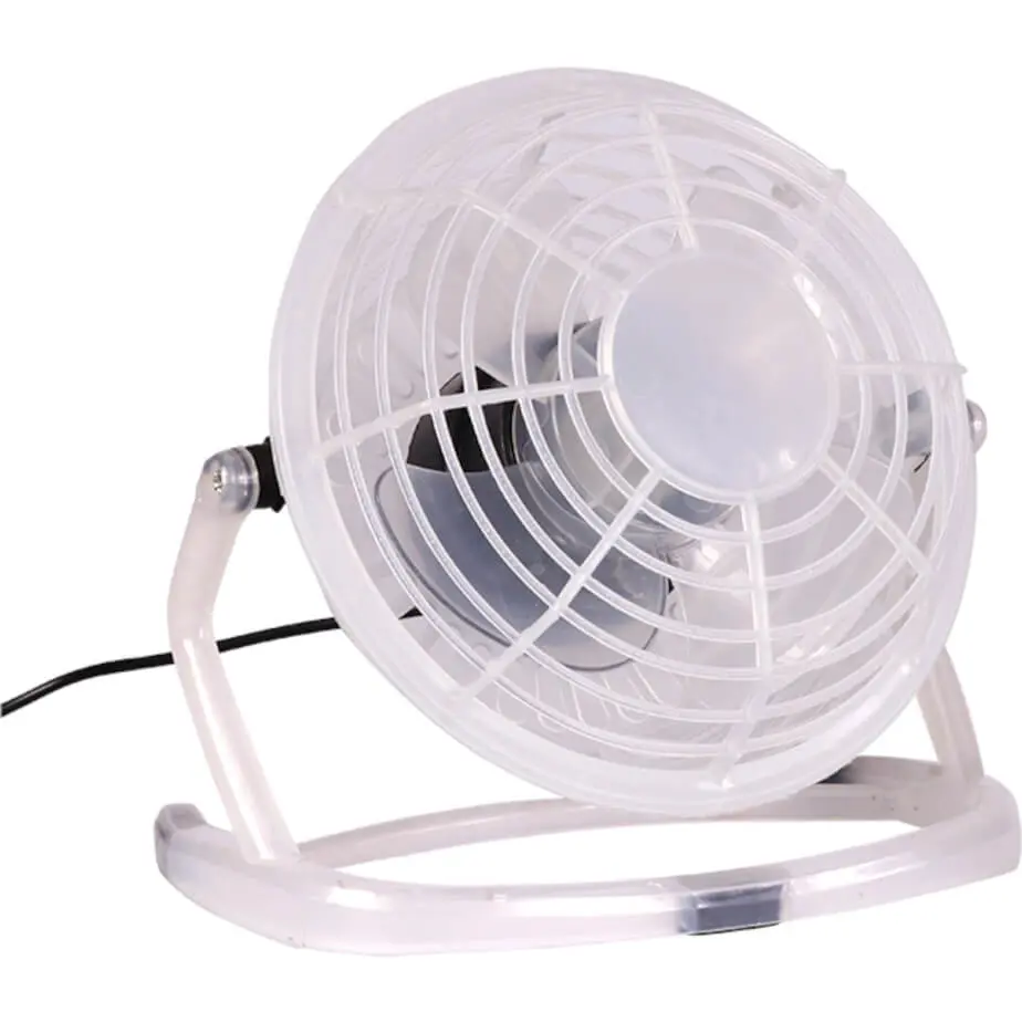 Desk Fan Clear