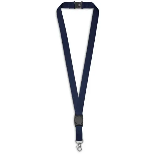 Altitude Bold Statement Dome Lanyard Navy