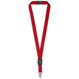 Altitude Bold Statement Dome Lanyard Red