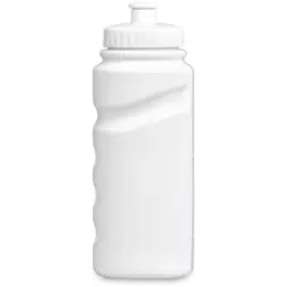 Altitude Slam Plastic Water Bottle Solid White Front