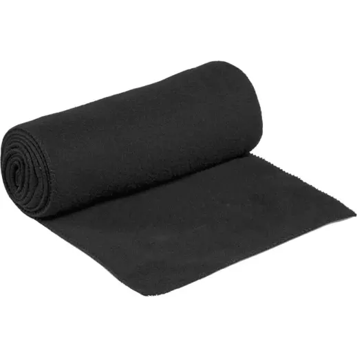 Alaska Fleece Scarf Black Unbranded