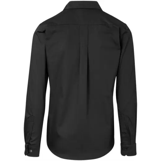 Mens Long Sleeve Milano Shirt Black Back