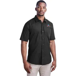 Mens Short Sleeve Milano Shirt Model Image