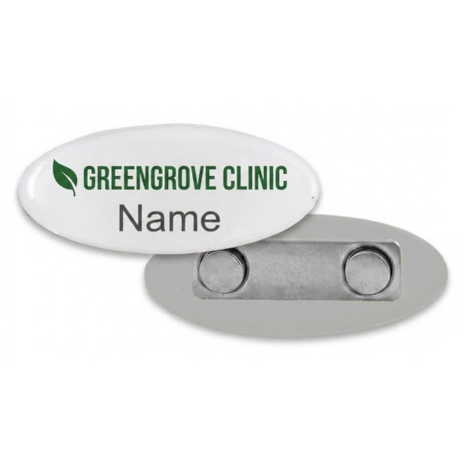 Name Badge - Magnet Clip_65x25 Display