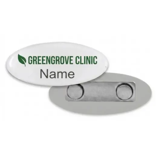 Name Badge - Magnet Clip_65x25 Display