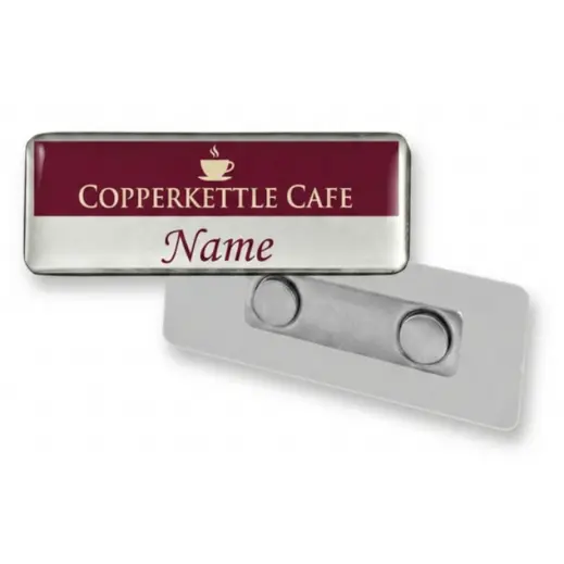 Name Badge - Magnet Clip_70x30 Display