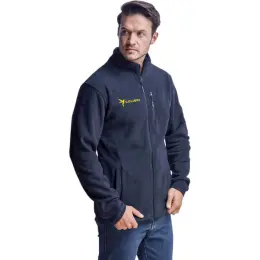 Mens Oslo Micro Fleece Jacket Model Image