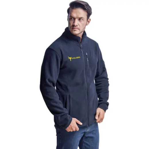 Mens Oslo Micro Fleece Jacket Model