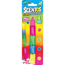 Scentos Scented Highlighters 4-Pack