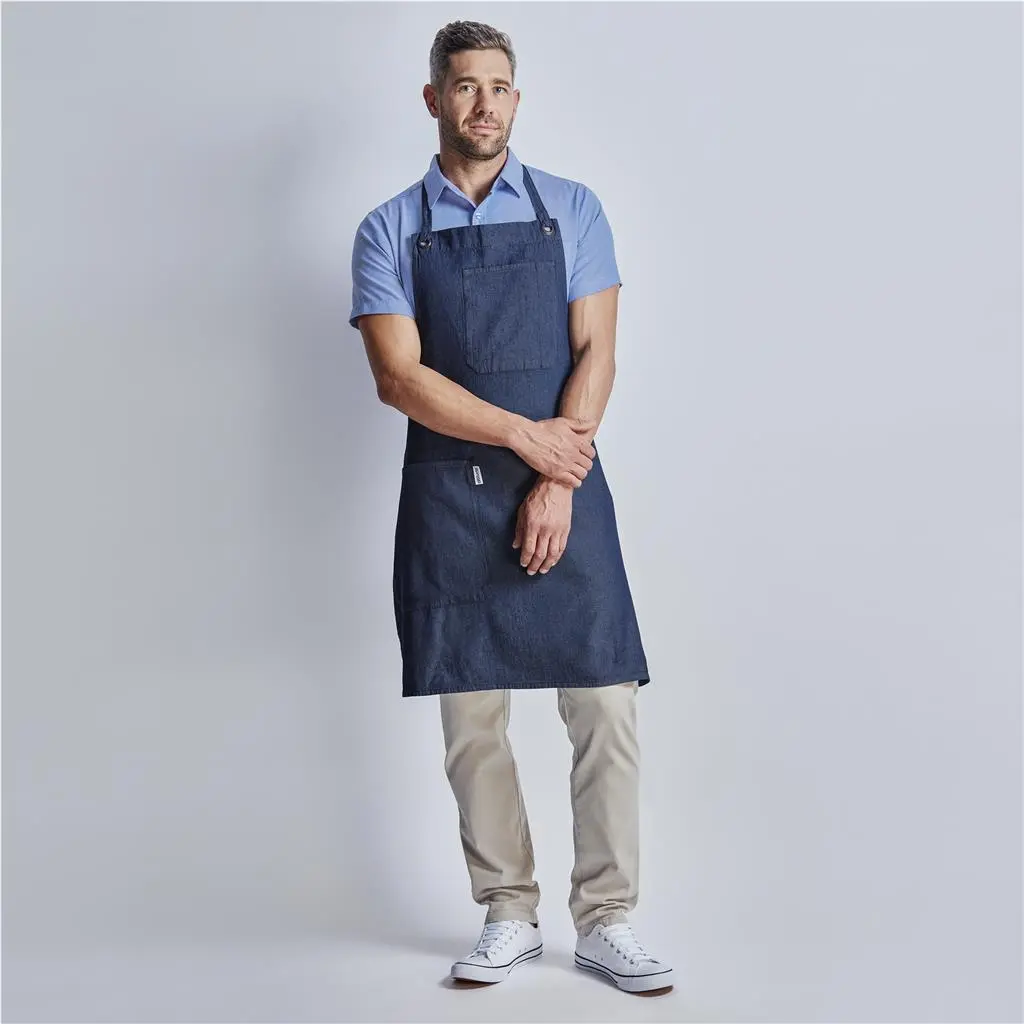 Altitude Crew Bib Denim Apron