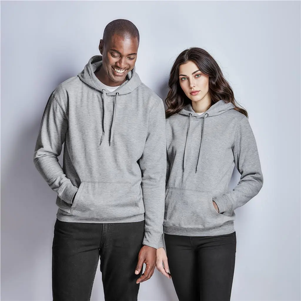 Mens Essential Hooded Sweater
